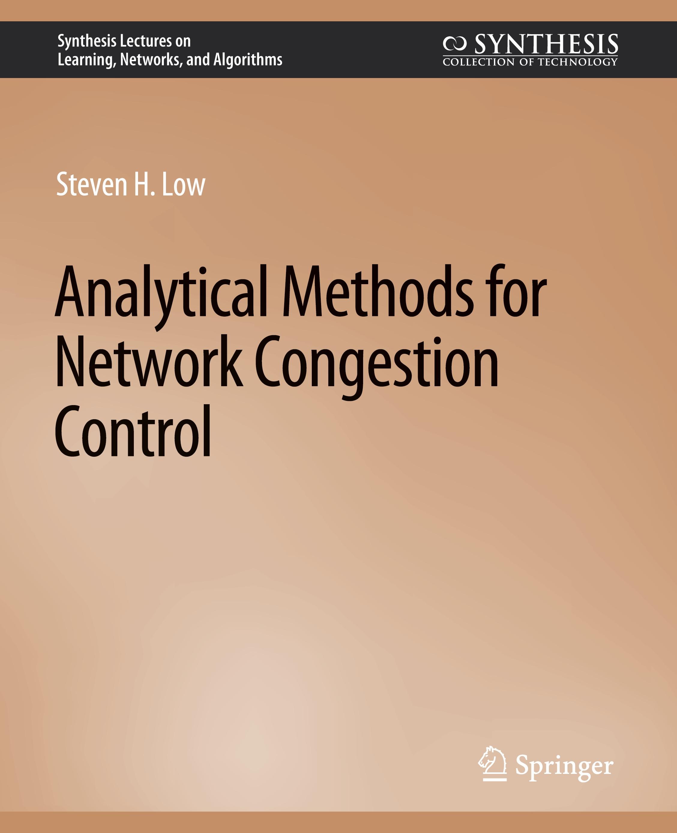 Analytical Methods for Network Congestion Control