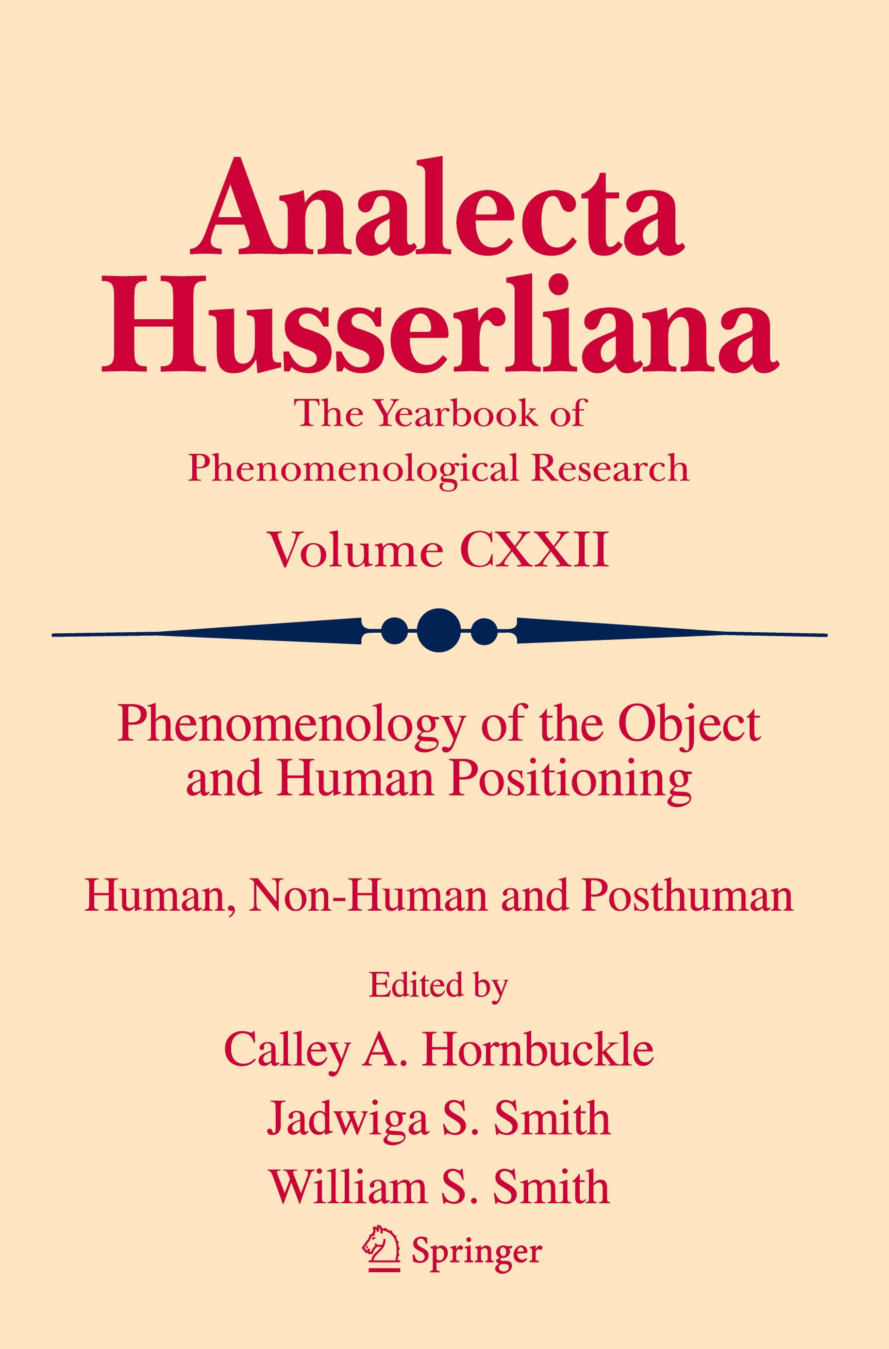 Phenomenology of the Object and Human Positioning