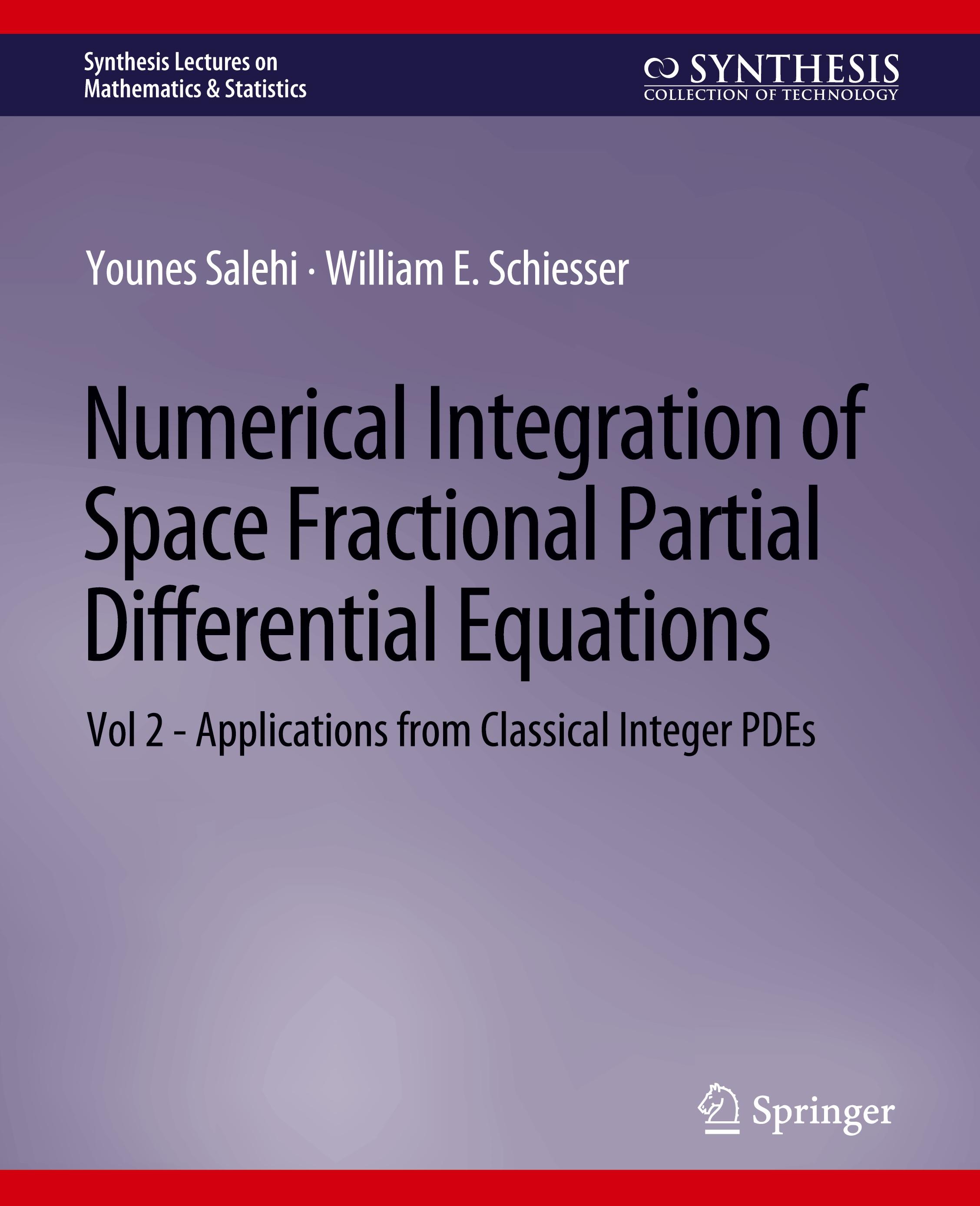 Numerical Integration of Space Fractional Partial Differential Equations