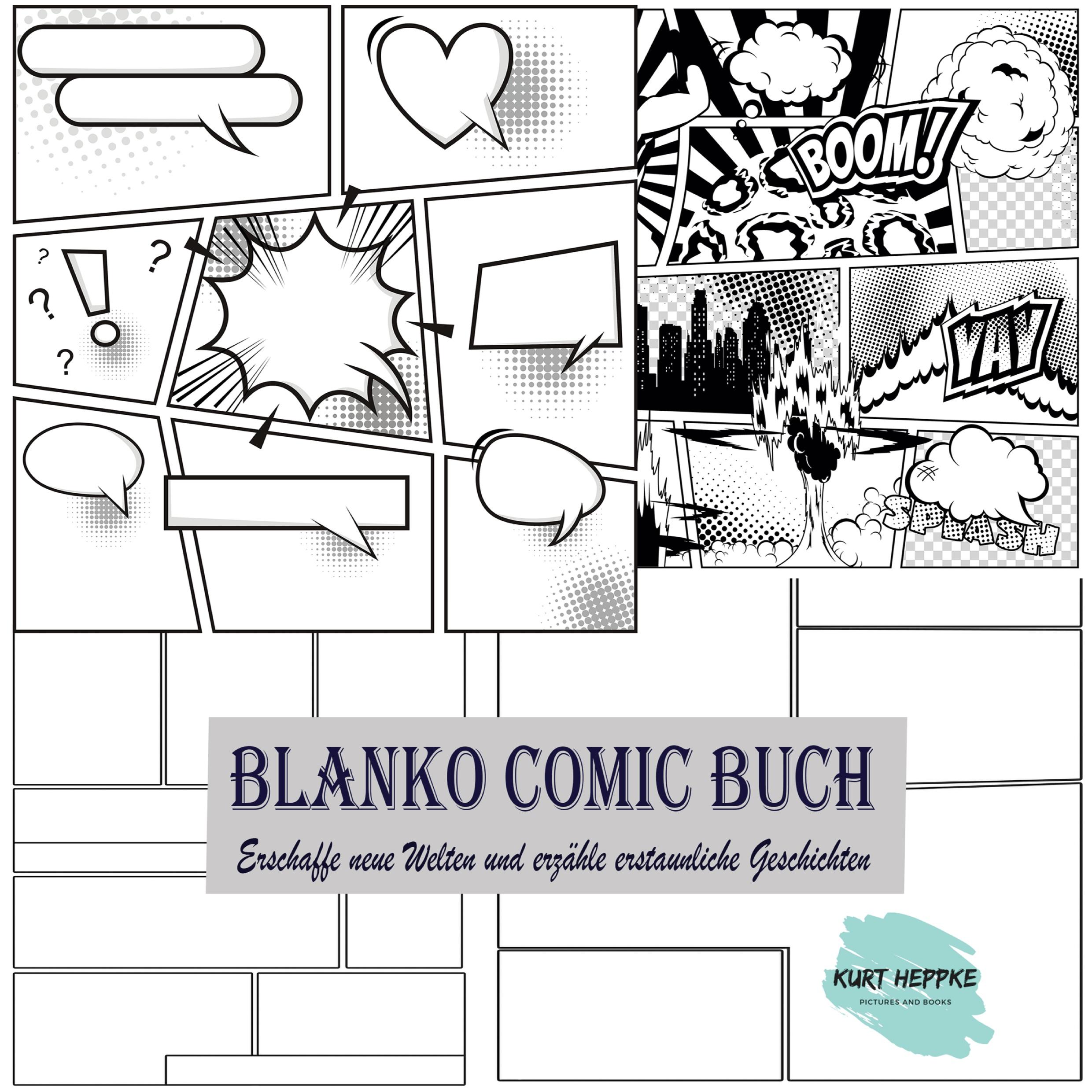 Blanko Comic Buch