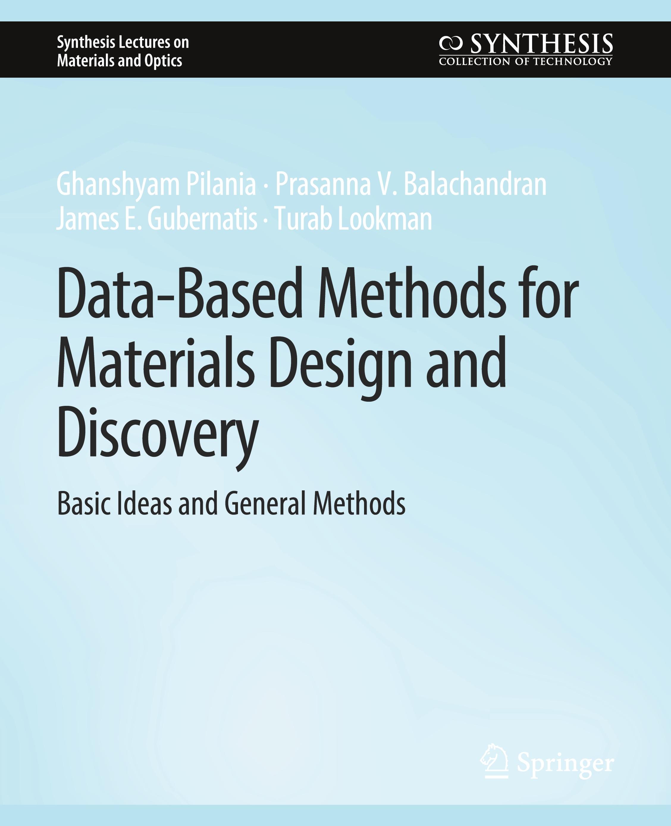 Data-Based Methods for Materials Design and Discovery