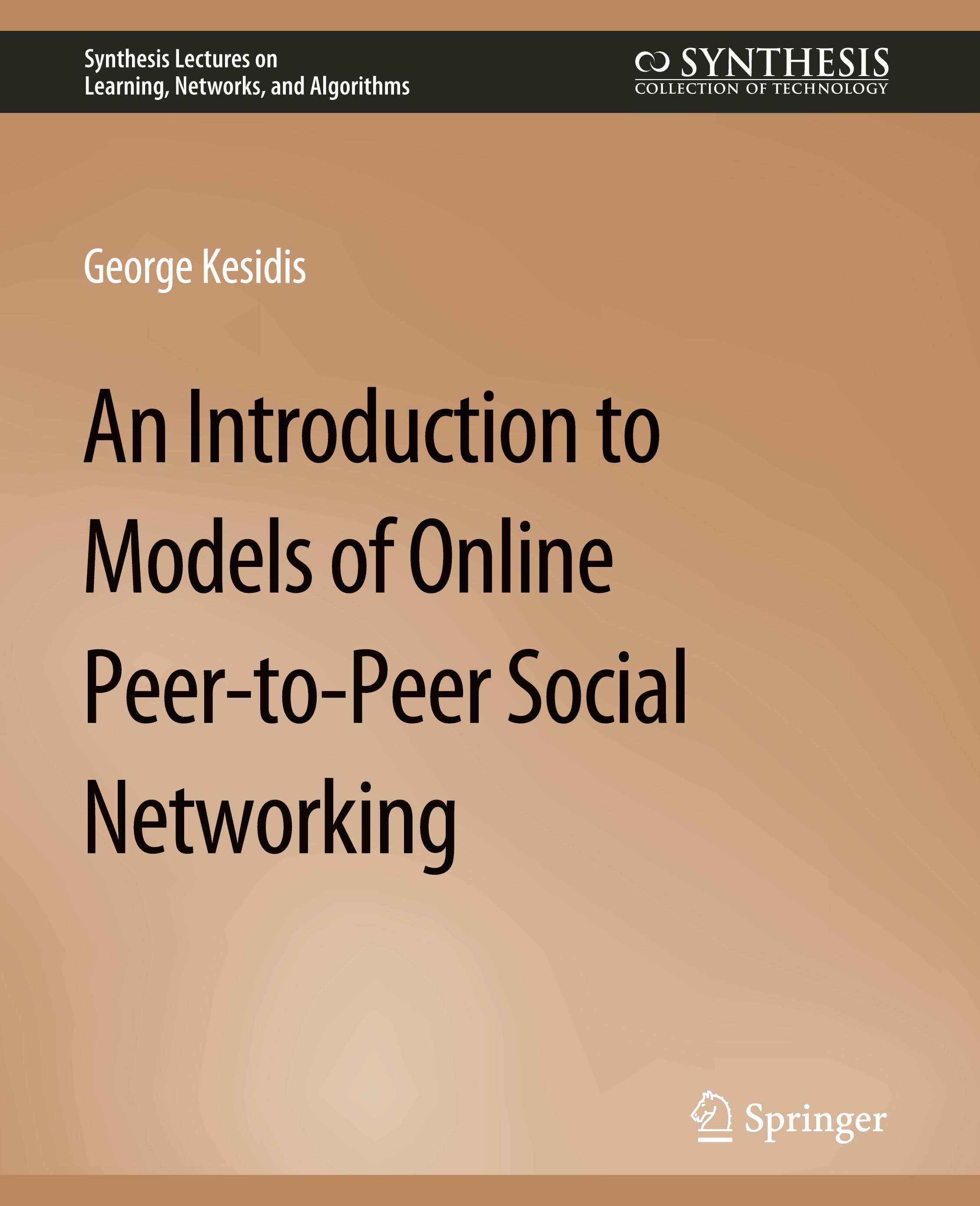 An Introduction to Models of Online Peer-to-Peer Social Networking