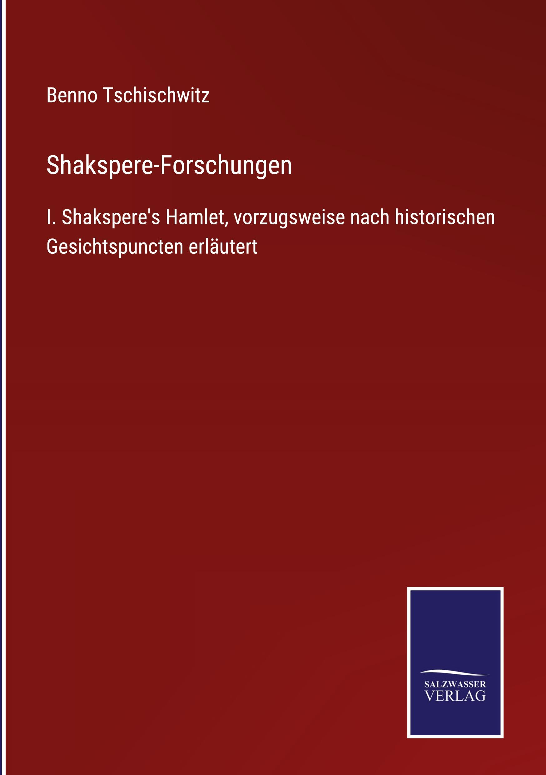 Shakspere-Forschungen