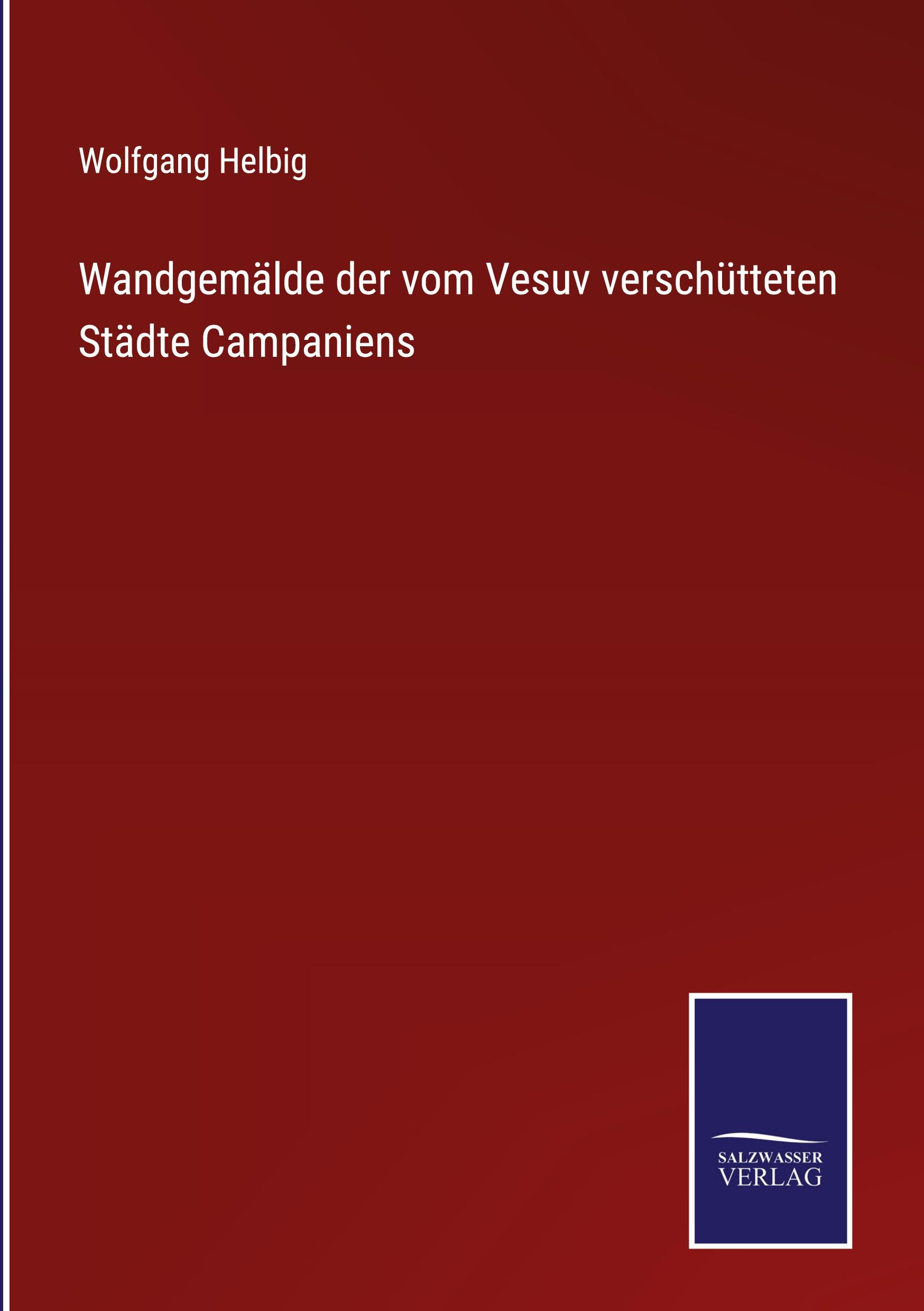 Wandgemälde der vom Vesuv verschütteten Städte Campaniens