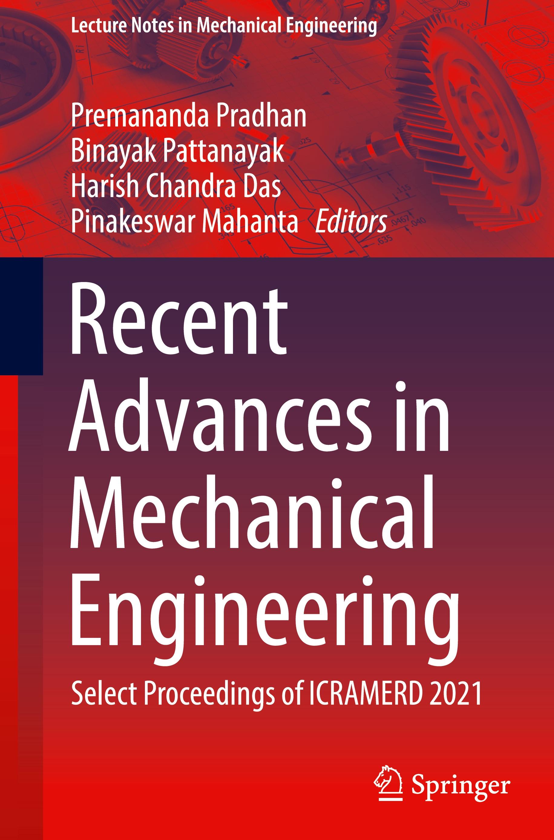 Recent Advances in Mechanical Engineering