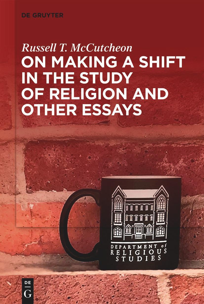 On Making a Shift in the Study of Religion and Other Essays