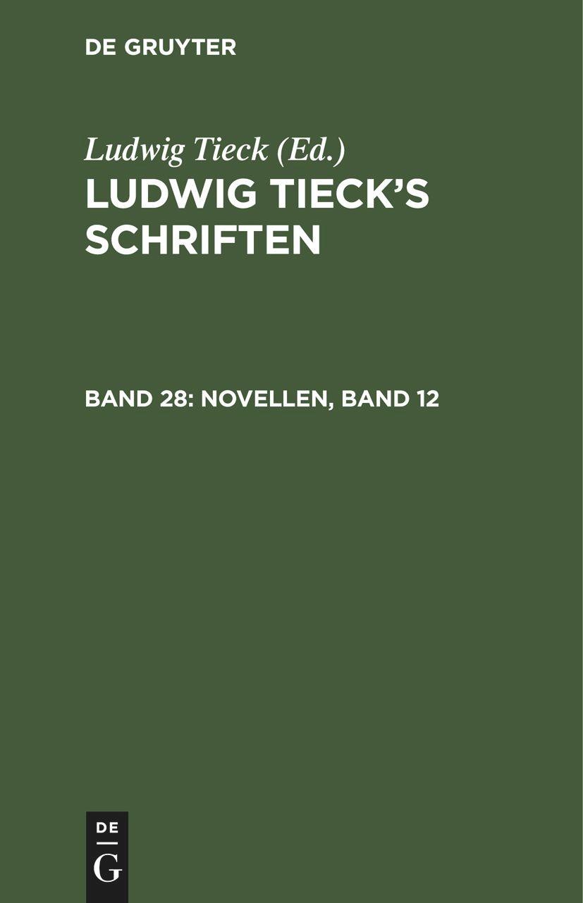 Novellen, Band 12