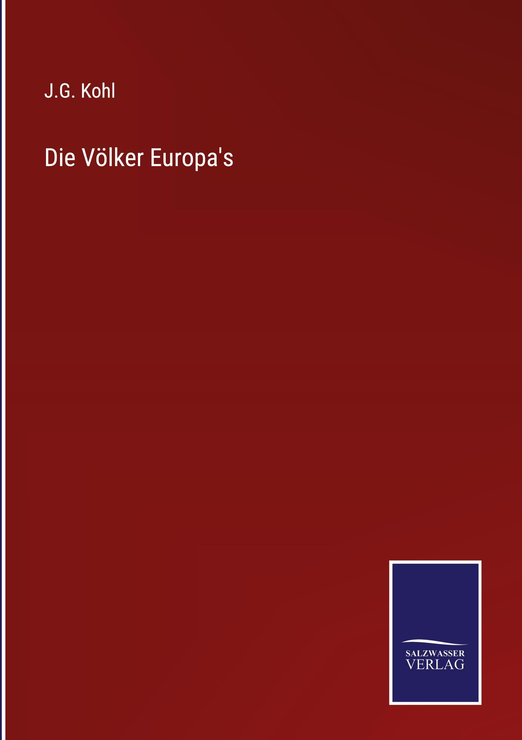 Die Völker Europa's