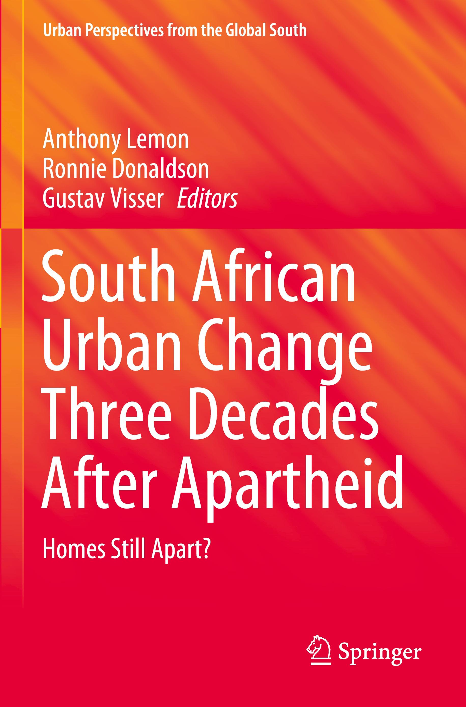 South African Urban Change Three Decades After Apartheid