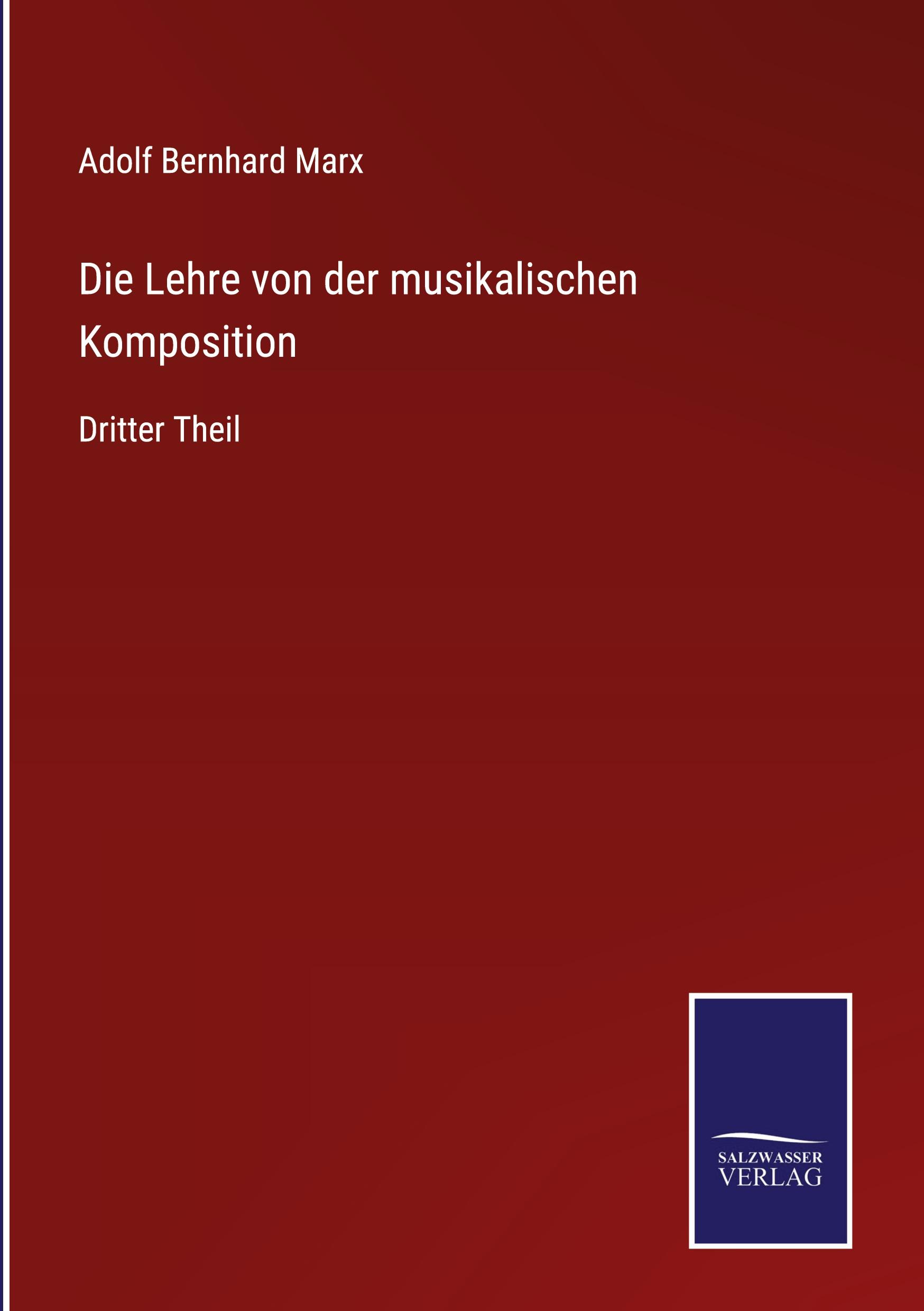 Die Lehre von der musikalischen Komposition