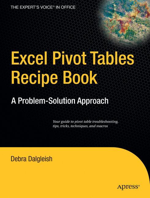 Excel Pivot Tables Recipe Book