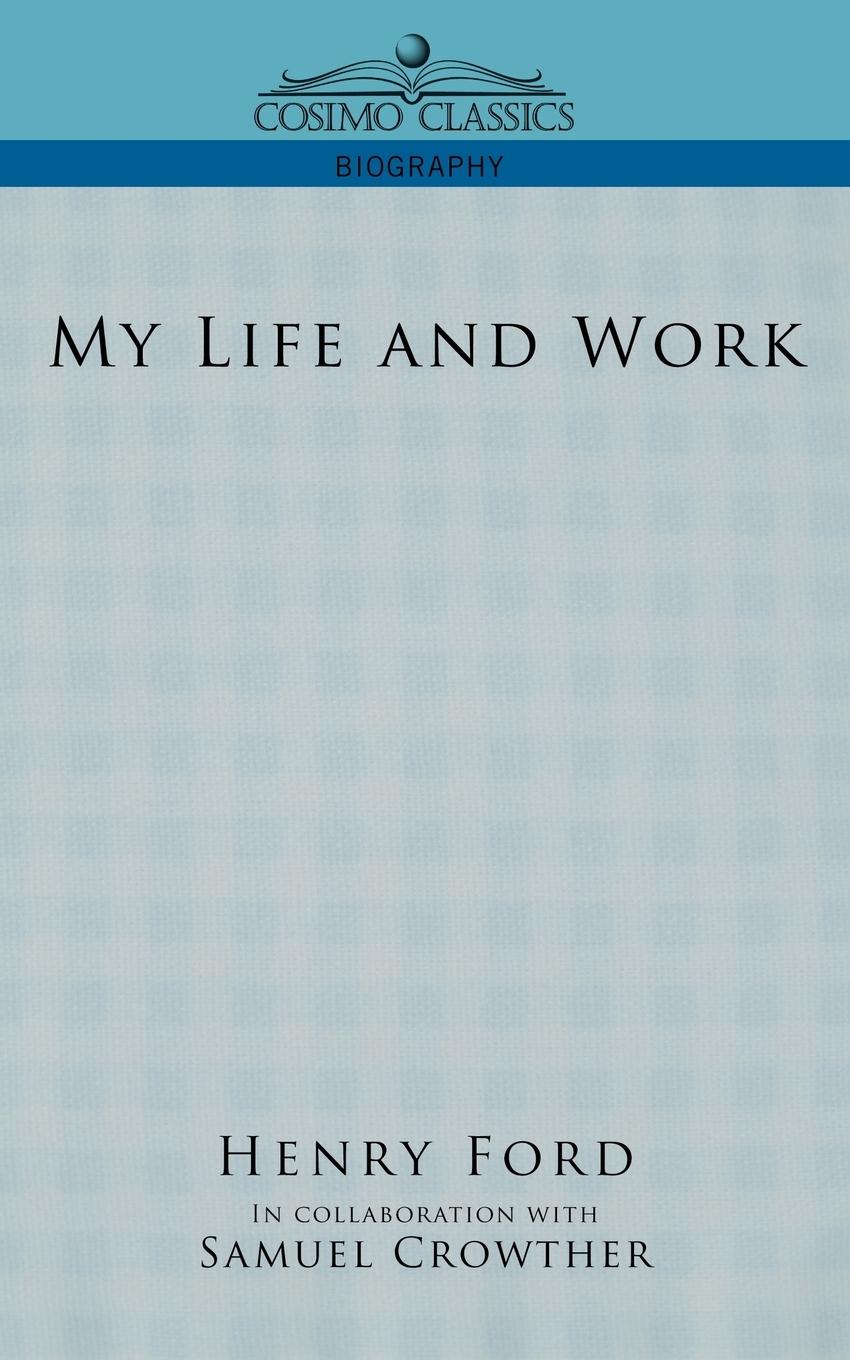 My Life and Work