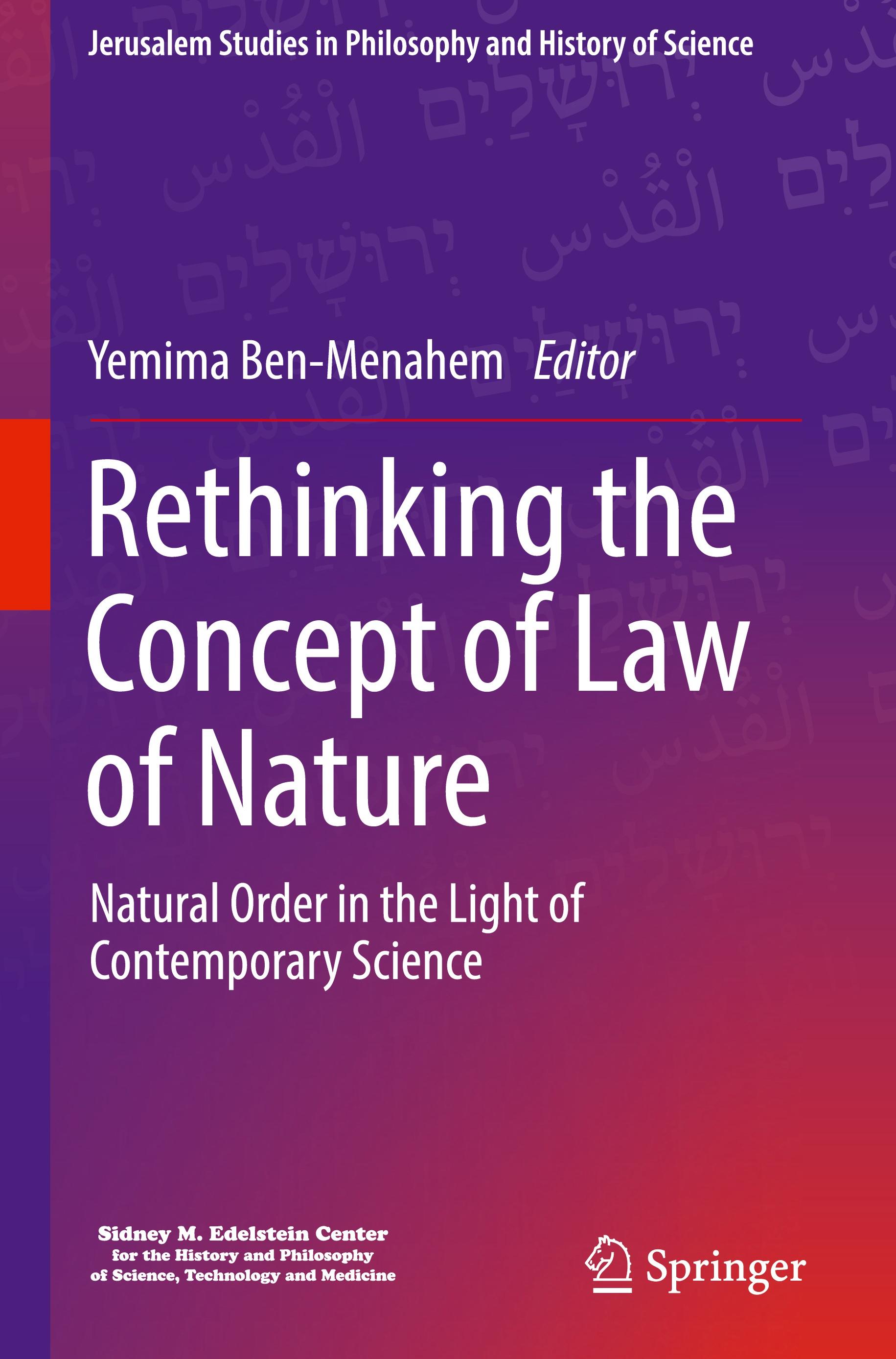 Rethinking the Concept of Law of Nature