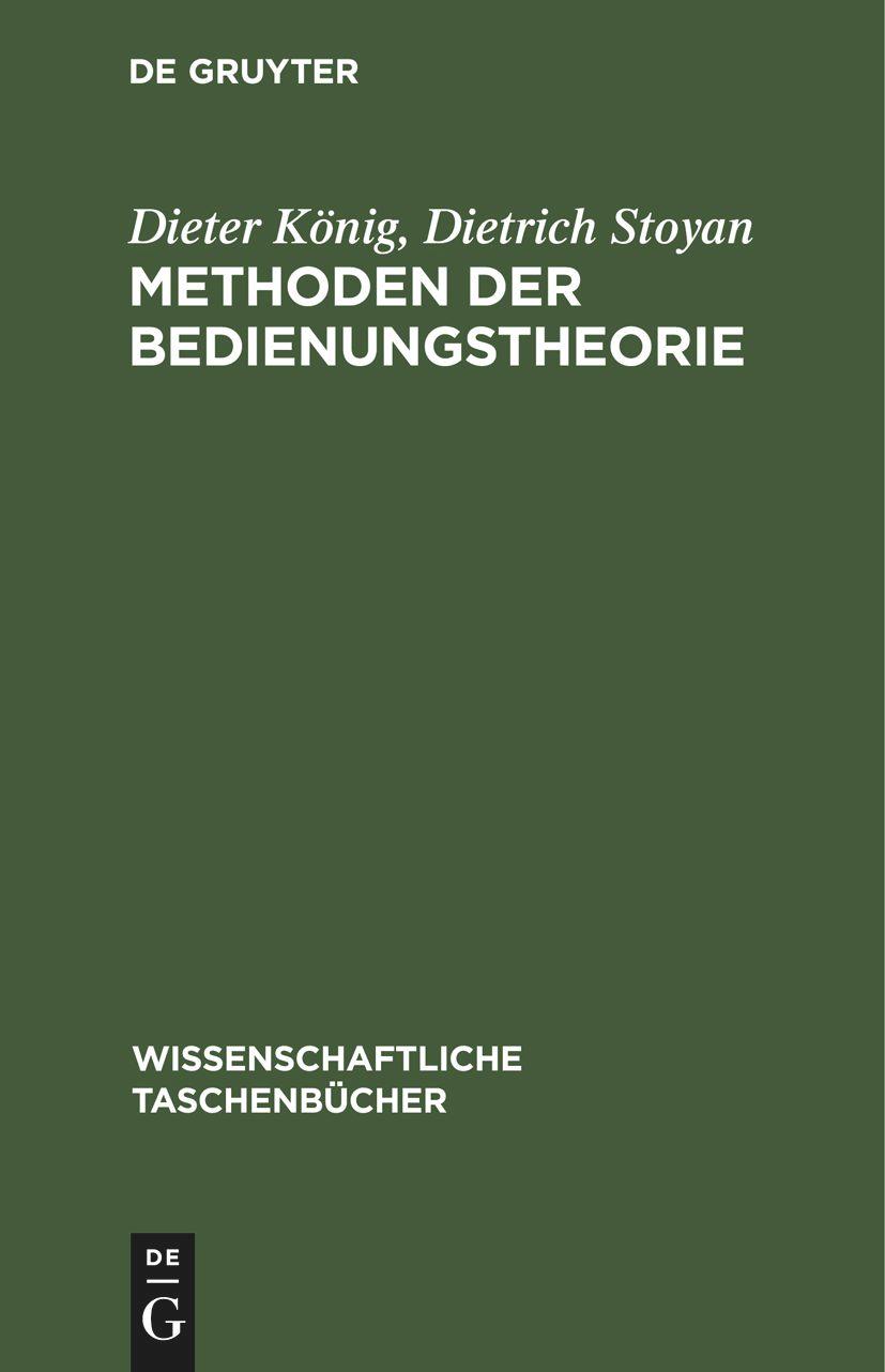 Methoden der Bedienungstheorie