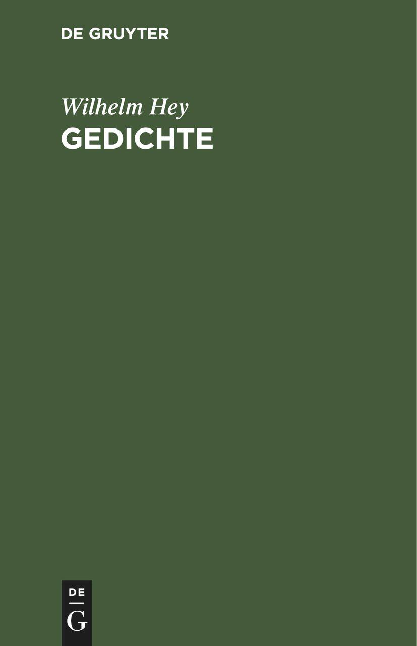 Gedichte