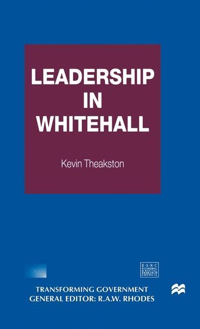 Leadership in Whitehall