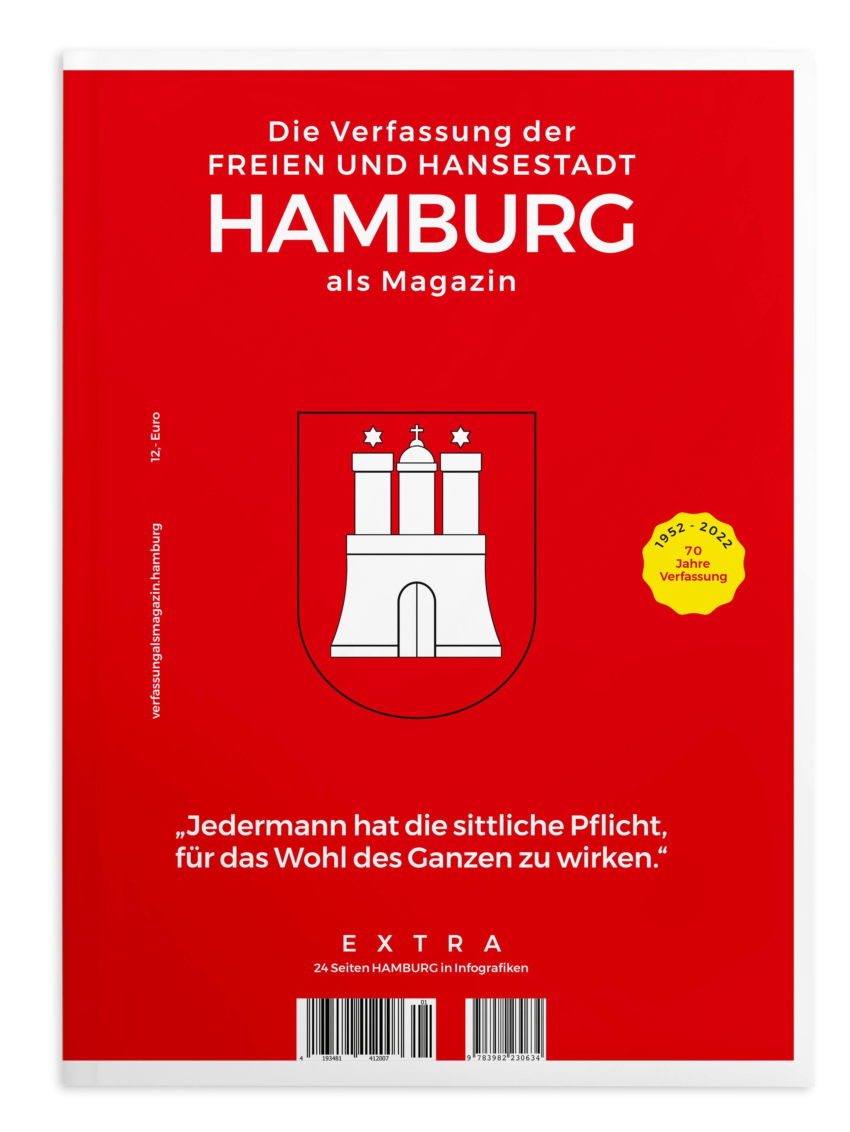 Die Verfassung der FREIEN UND HANSESTADT HAMBURG als Magazin