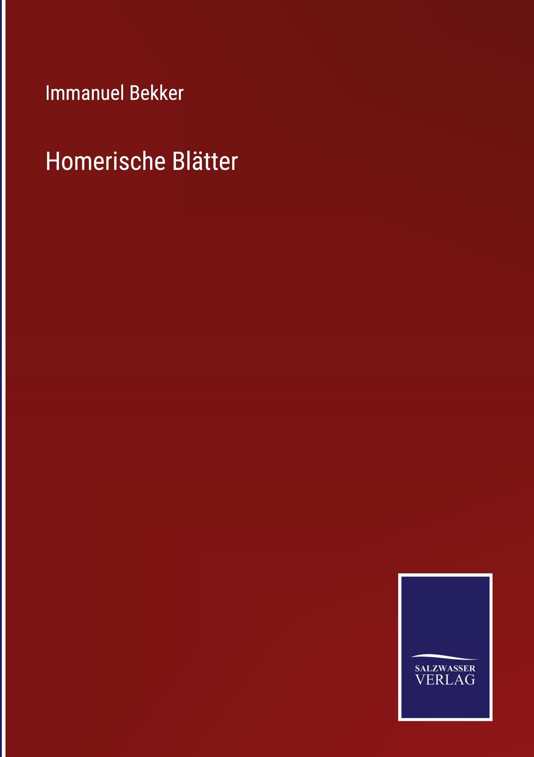 Homerische Blätter