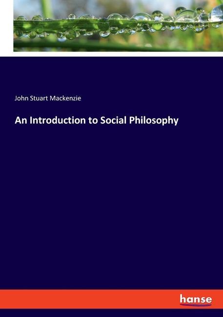 An Introduction to Social Philosophy