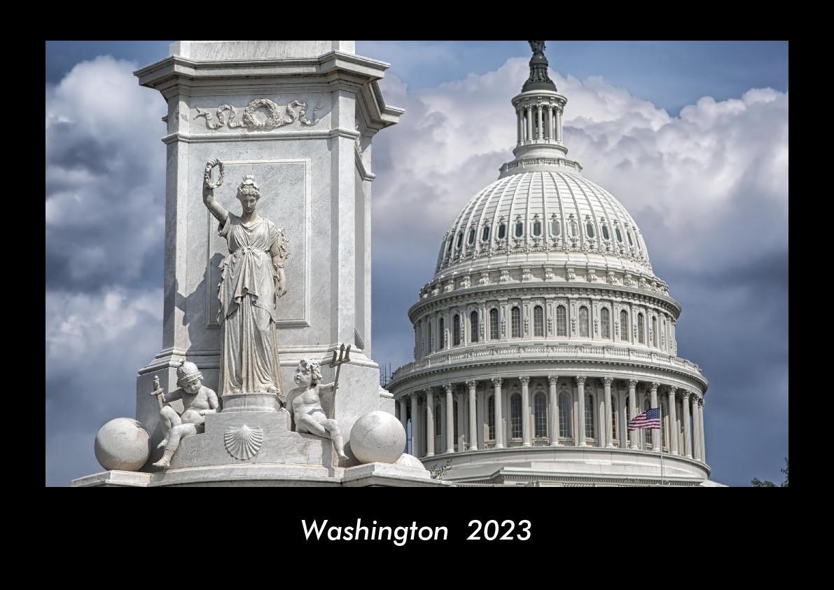 Washington  2023 Fotokalender DIN A3