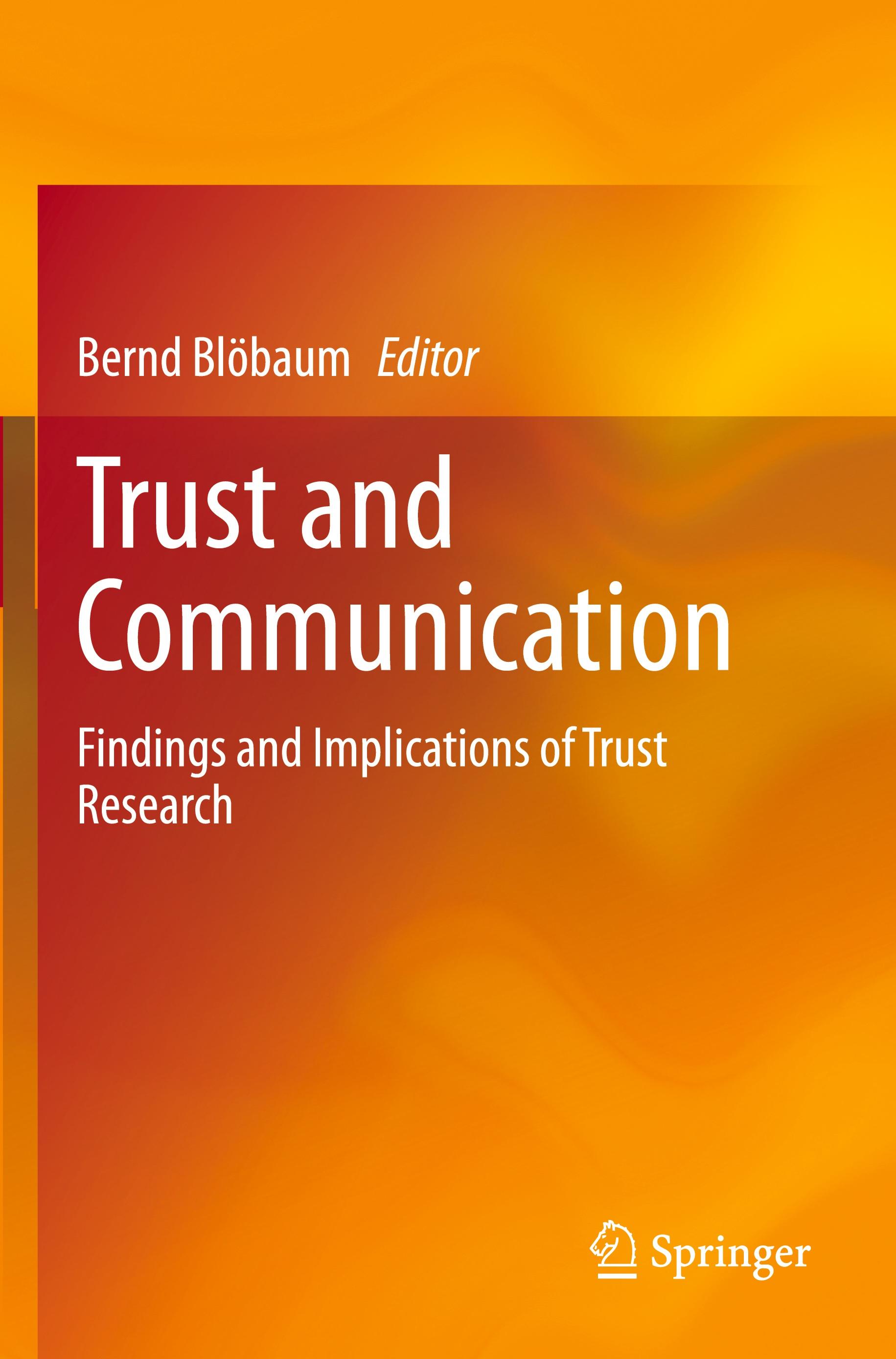 Trust and Communication