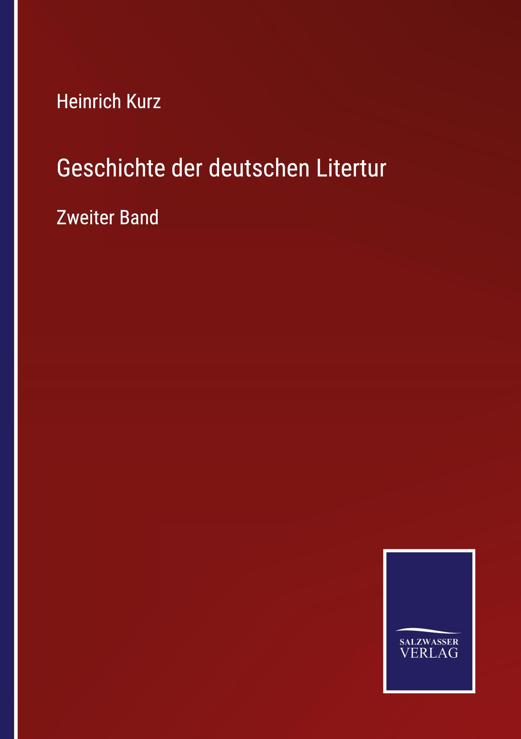 Geschichte der deutschen Litertur