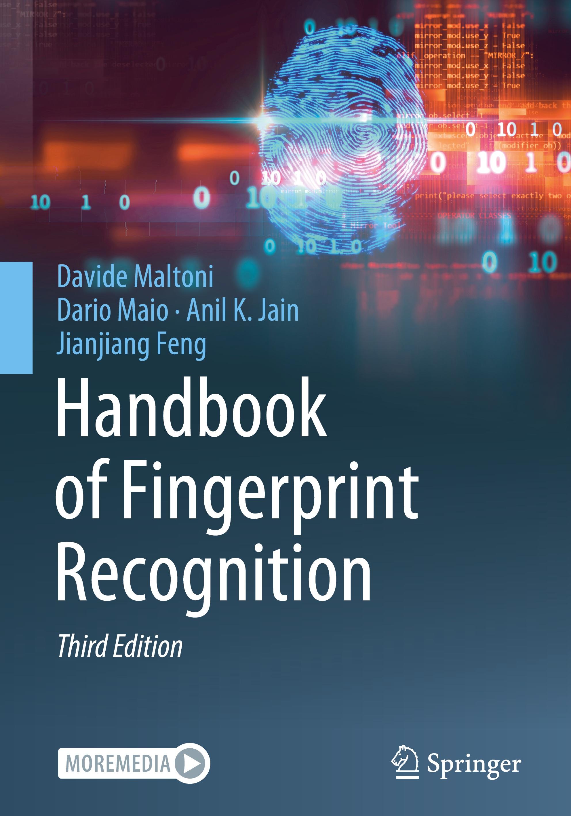 Handbook of Fingerprint Recognition