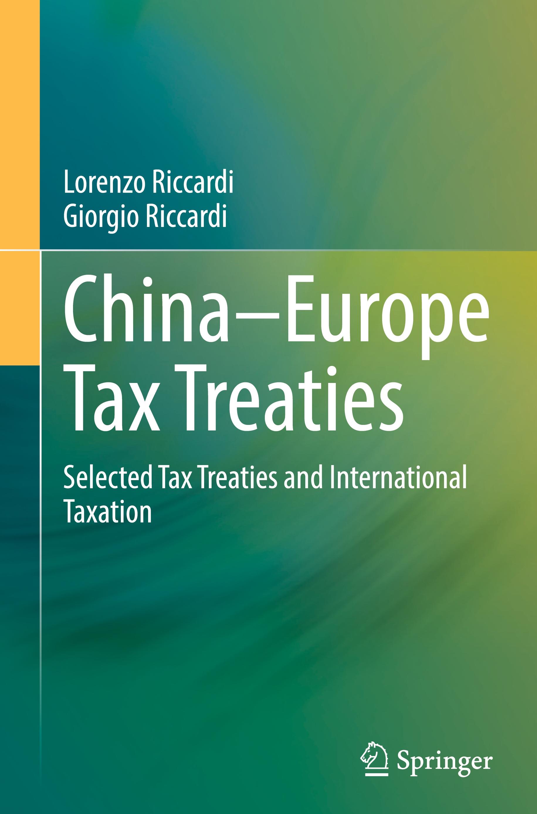 China¿Europe Tax Treaties