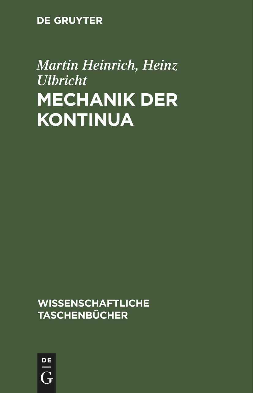 Mechanik der Kontinua