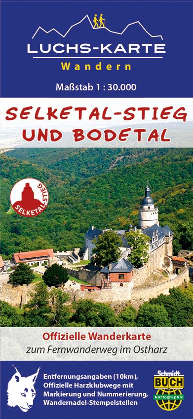 Luchs-Wanderkarte Selketal-Stieg und Bodetal