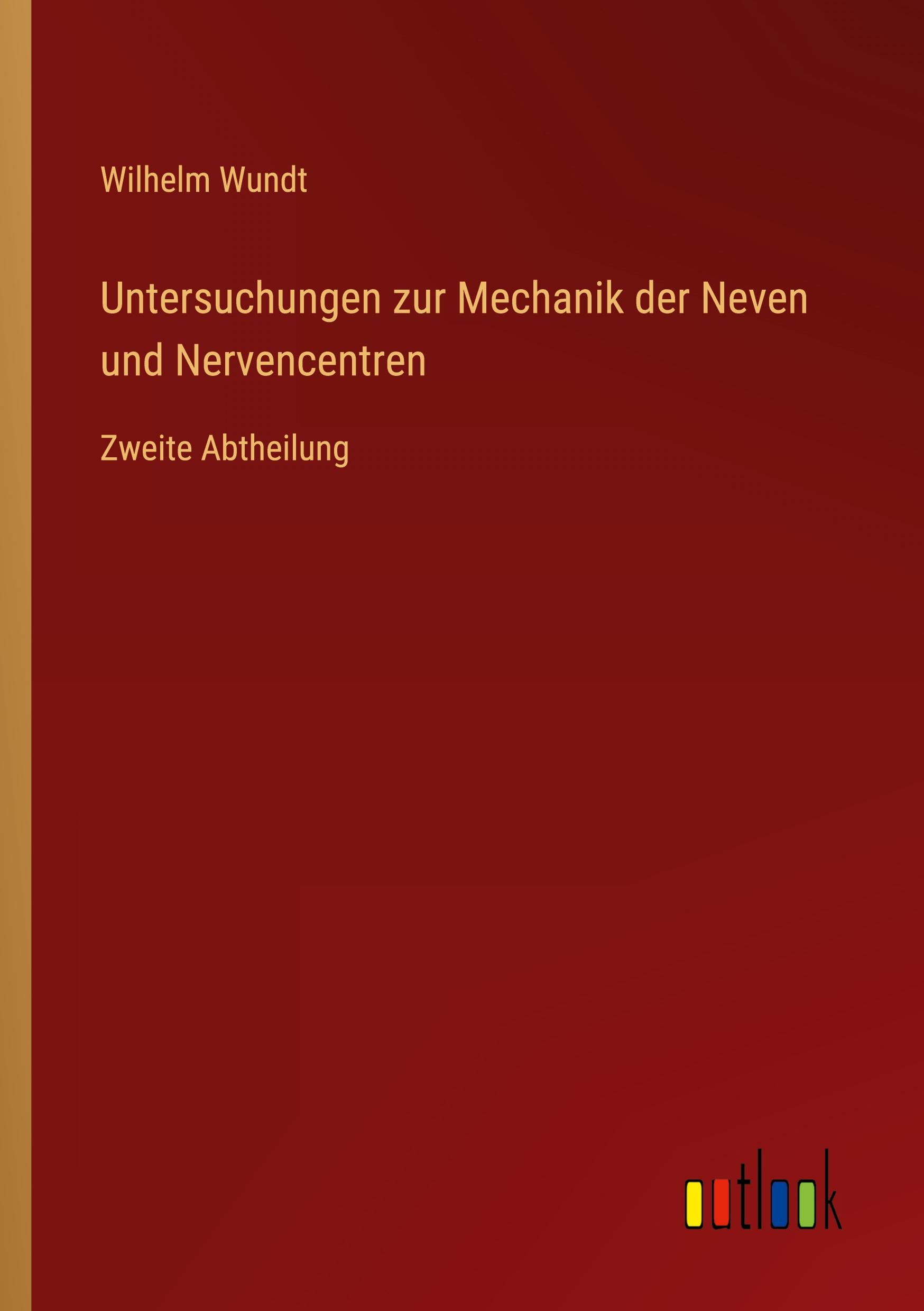 Untersuchungen zur Mechanik der Neven und Nervencentren