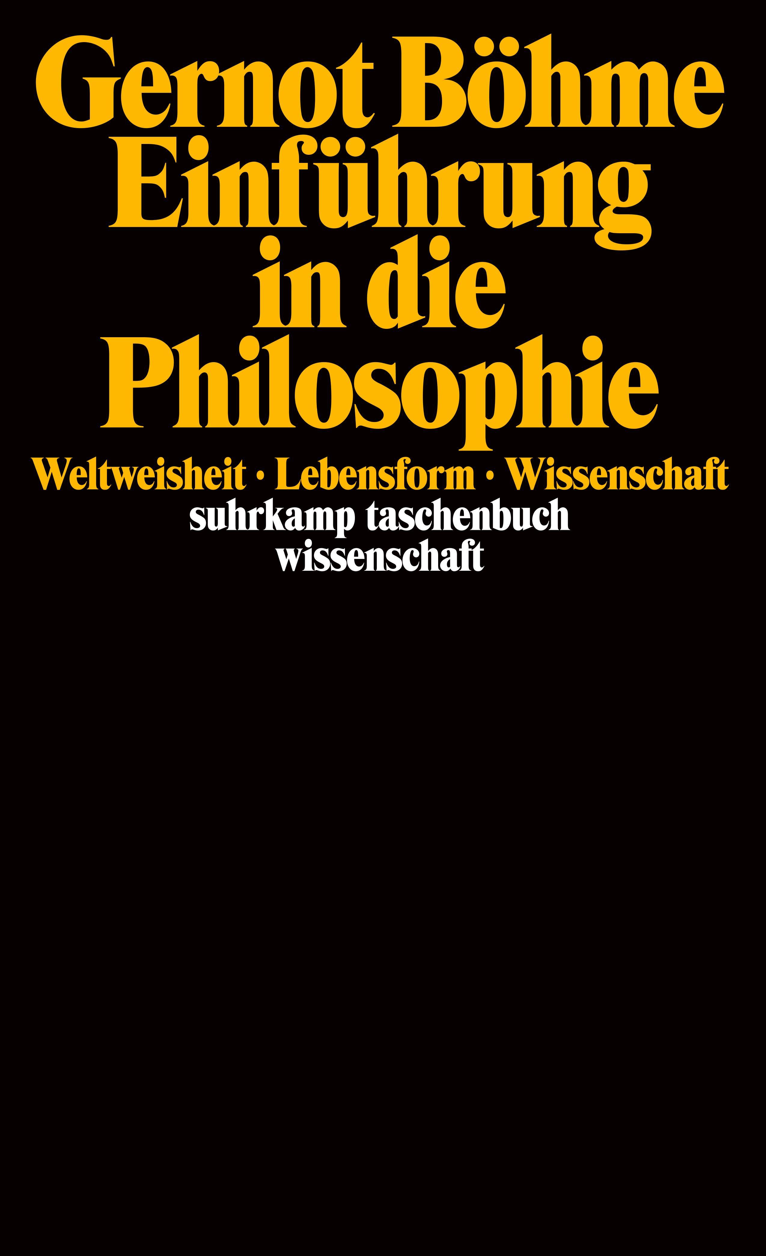 Einführung in die Philosophie