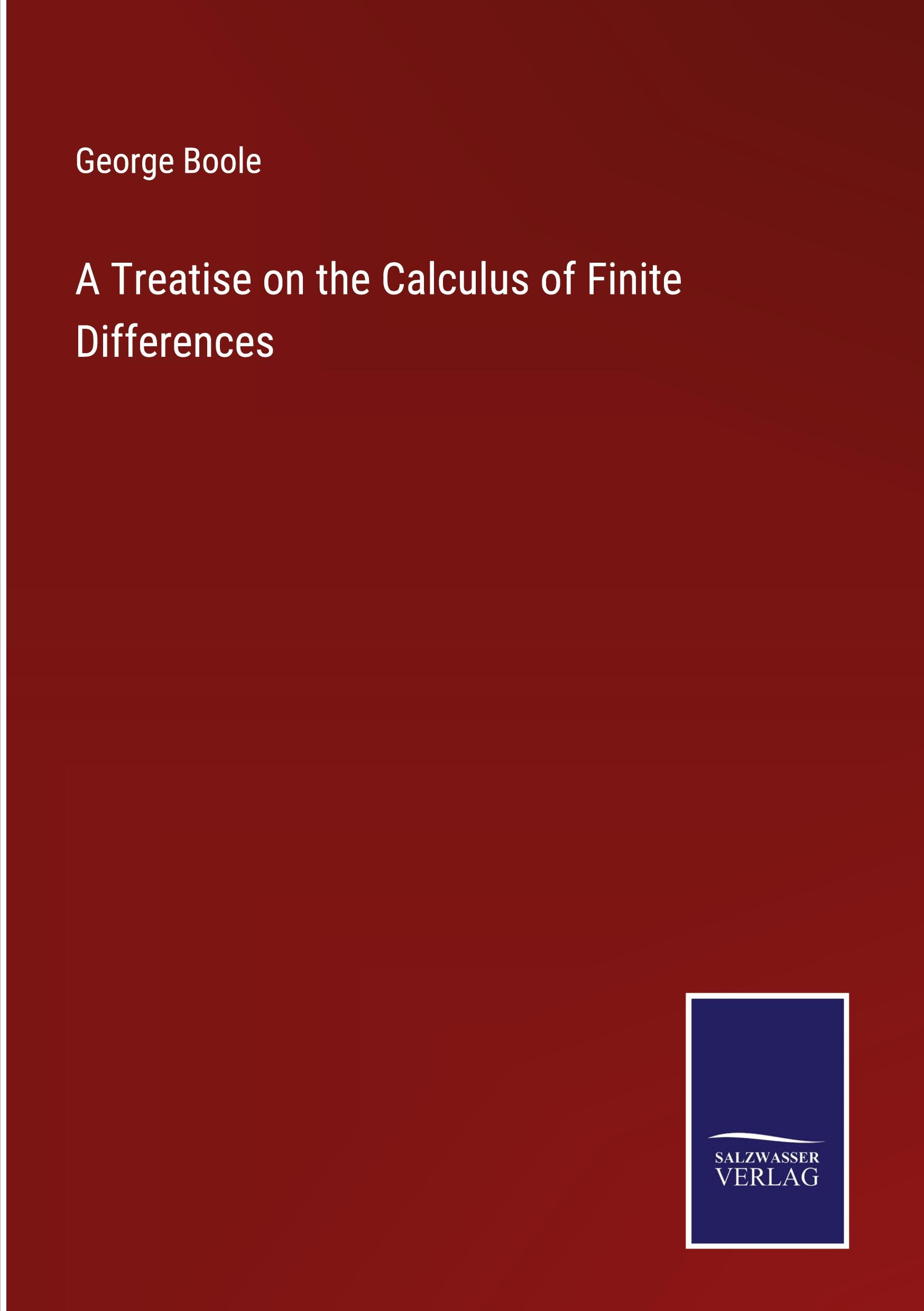 A Treatise on the Calculus of Finite Differences