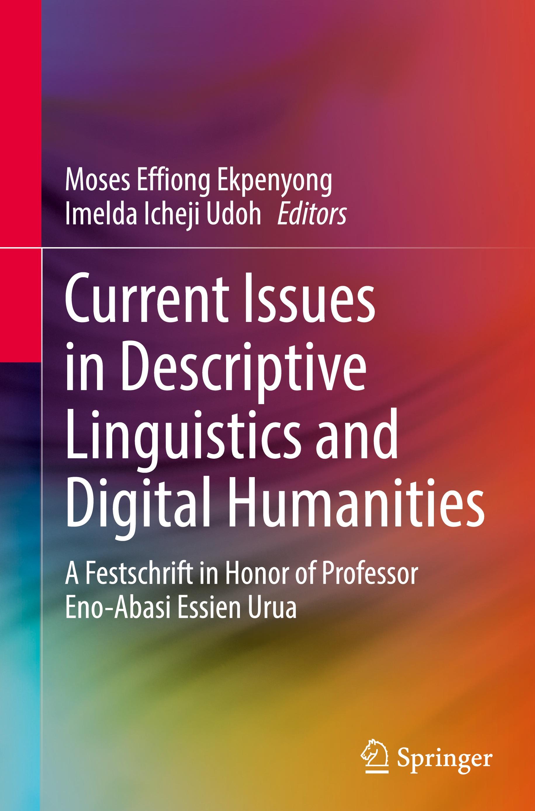 Current Issues in Descriptive Linguistics and Digital Humanities