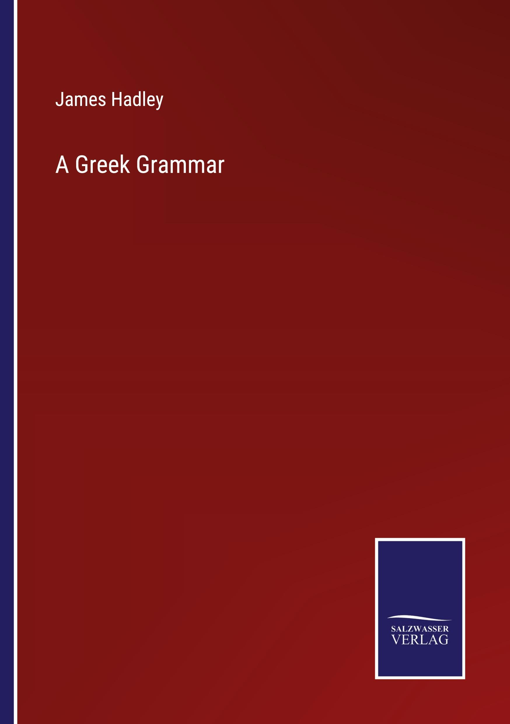 A Greek Grammar