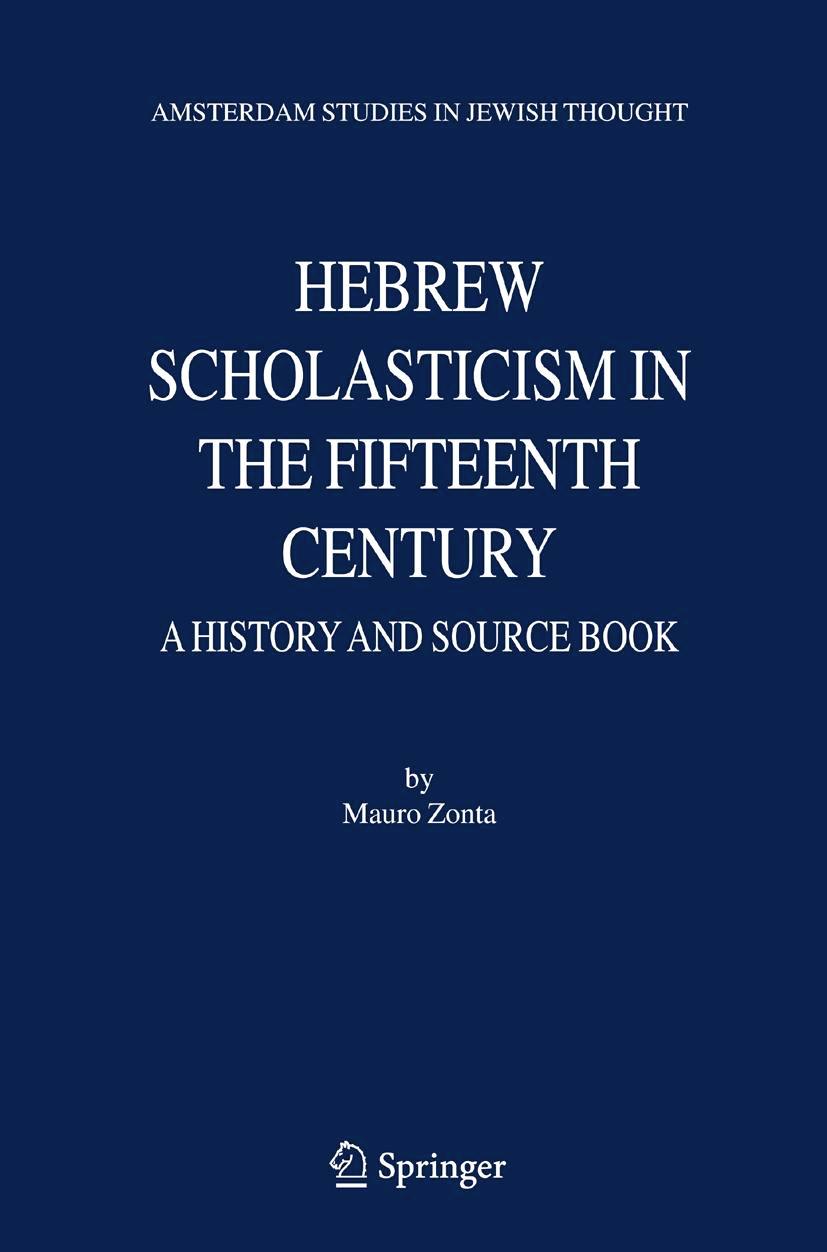 Hebrew Scholasticism in the Fifteenth Century