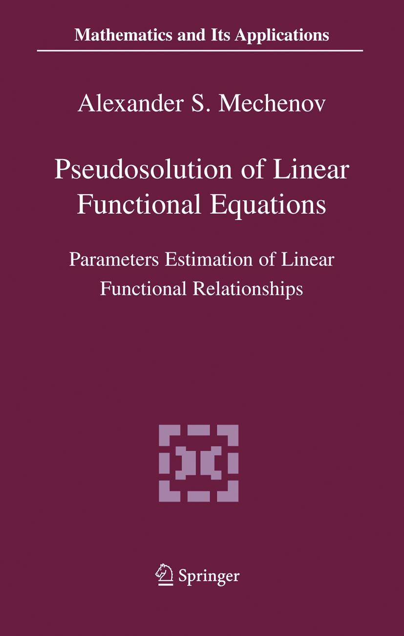 Pseudosolution of Linear Functional Equations