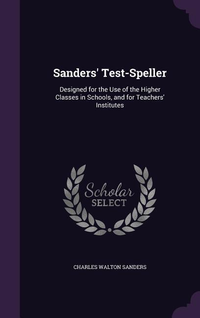 Sanders' Test-Speller