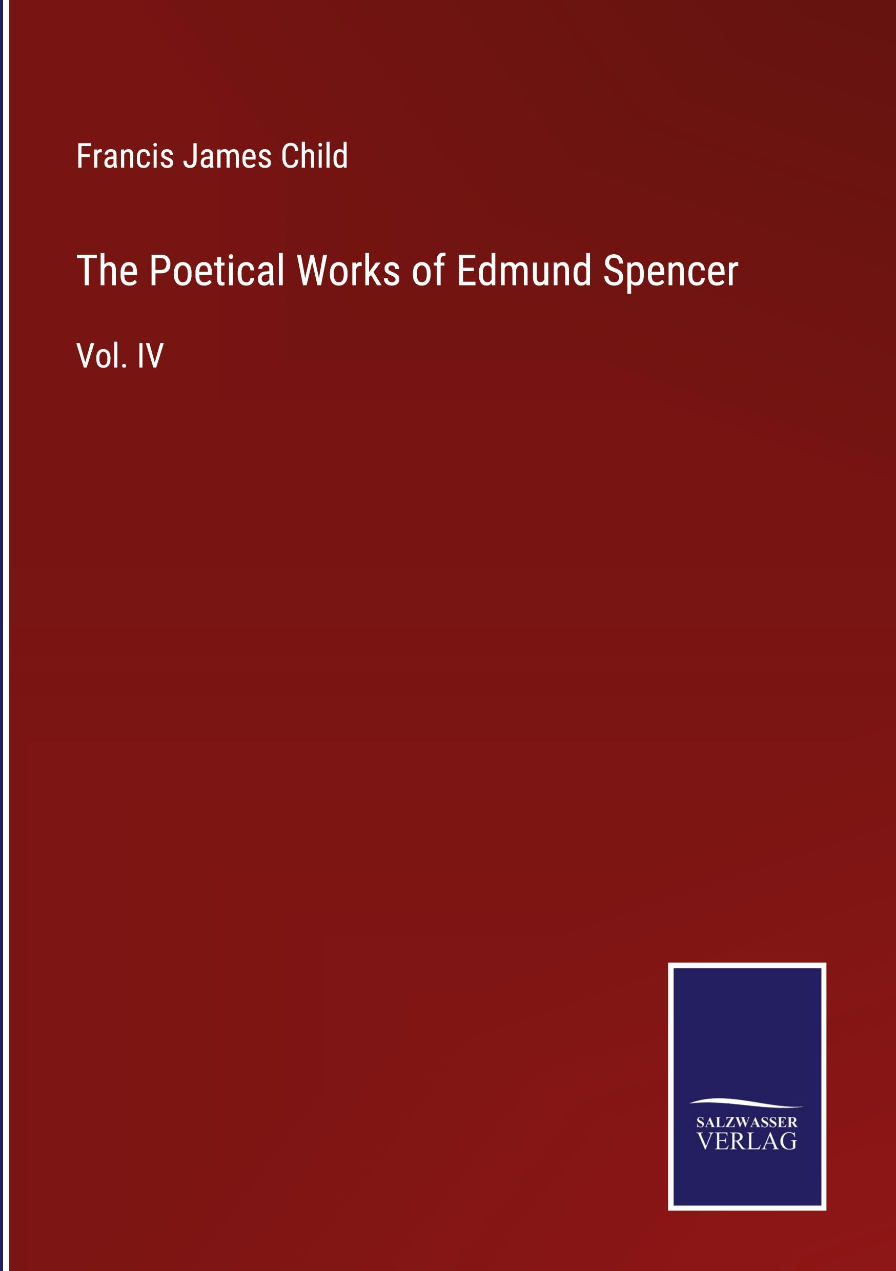 The Poetical Works of Edmund Spencer