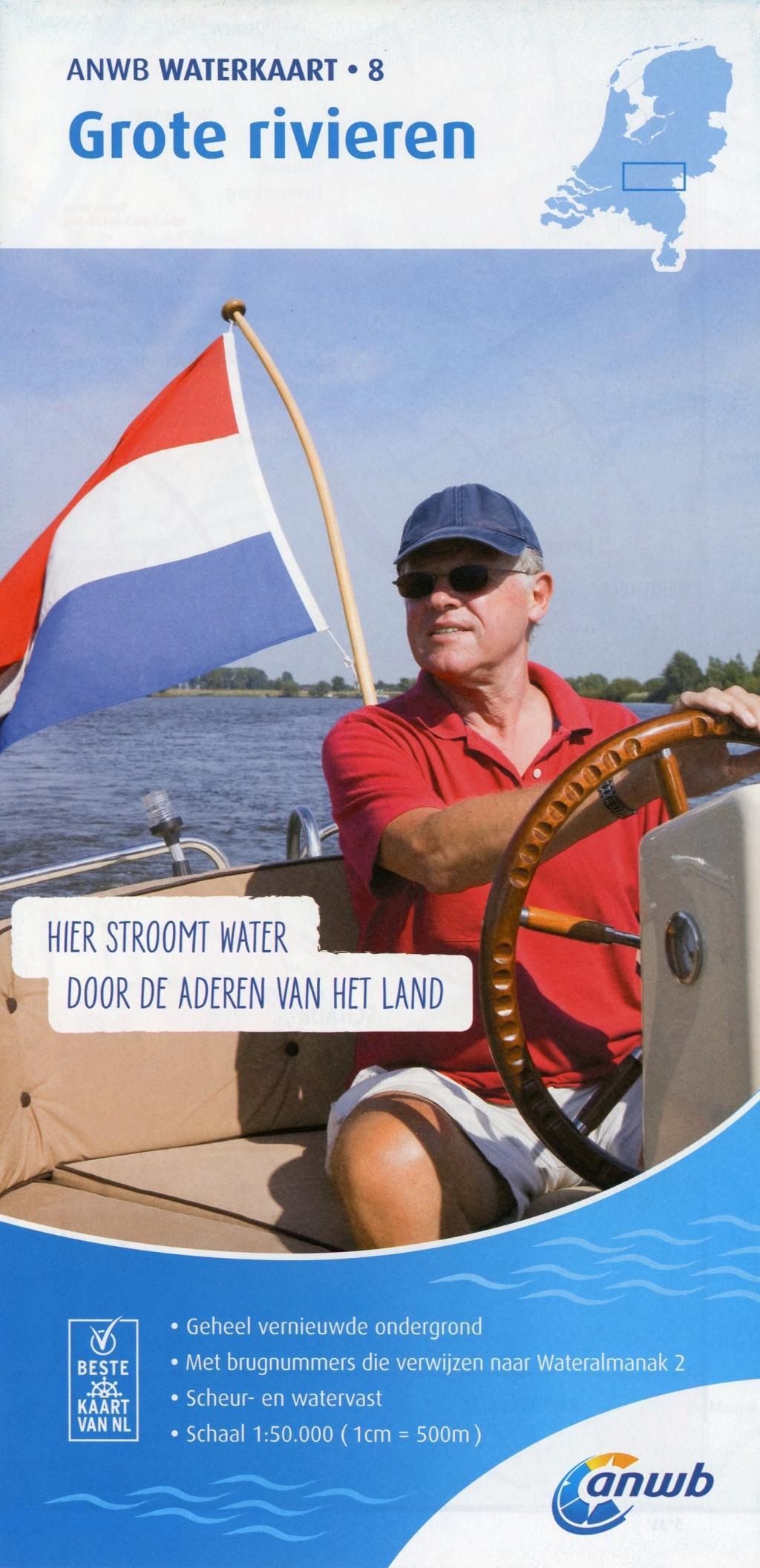 Grote Rivieren 1:50 000 Waterkaart