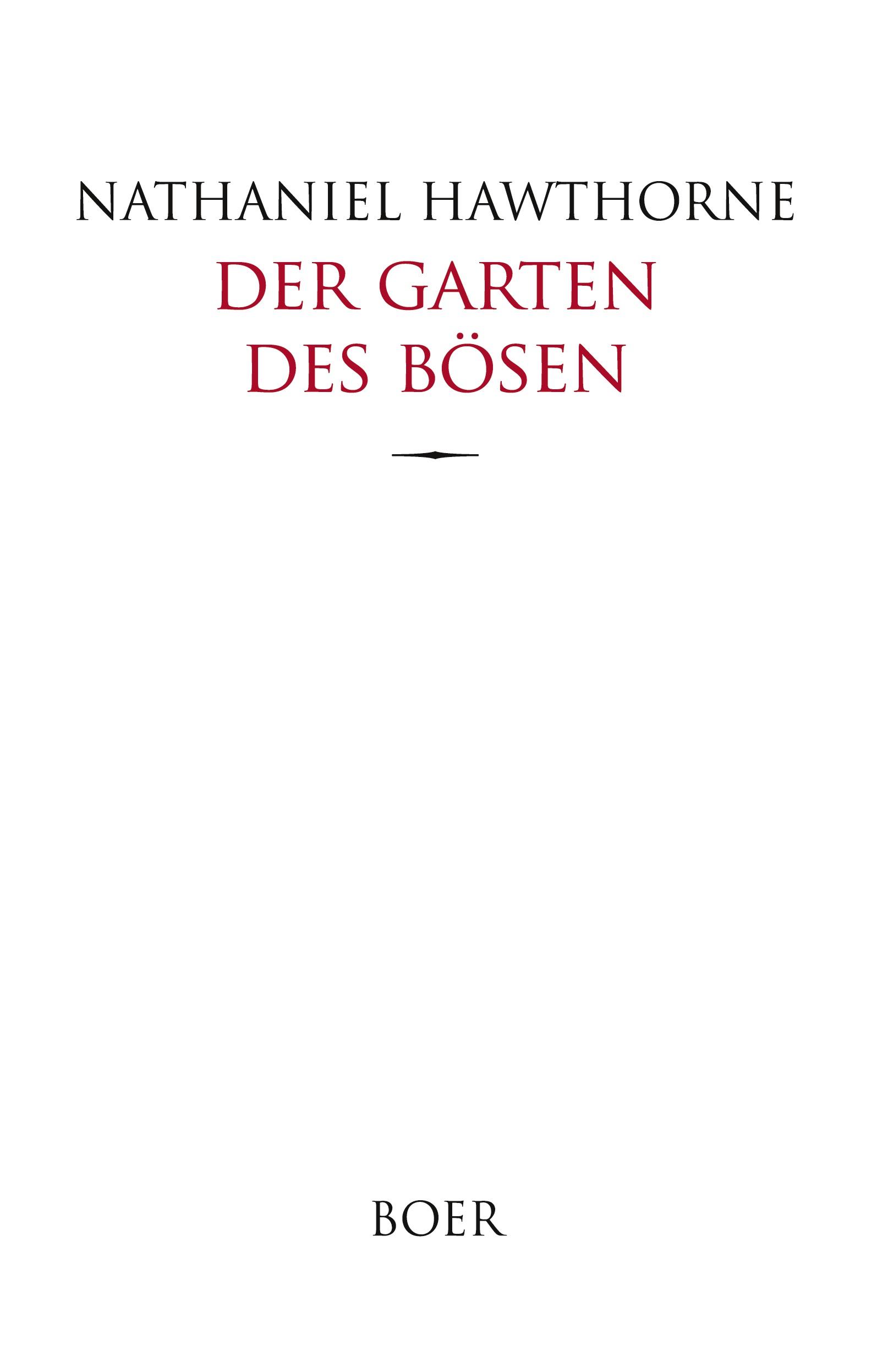 Der Garten des Bösen