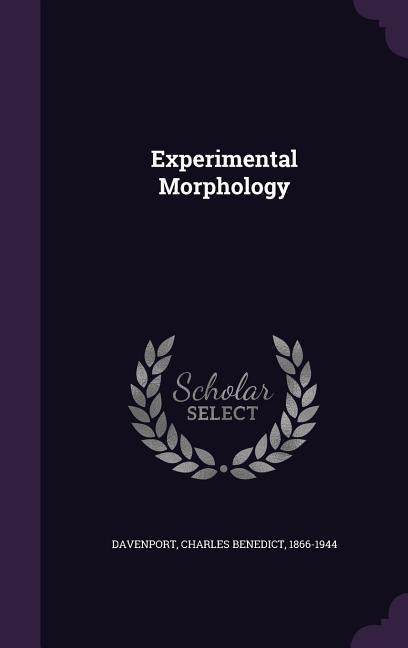 Experimental Morphology