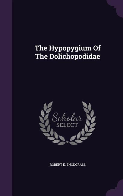 The Hypopygium Of The Dolichopodidae