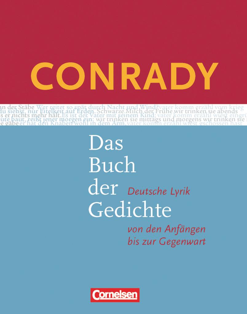 Conrady: Das Buch der Gedichte. Gedichtband