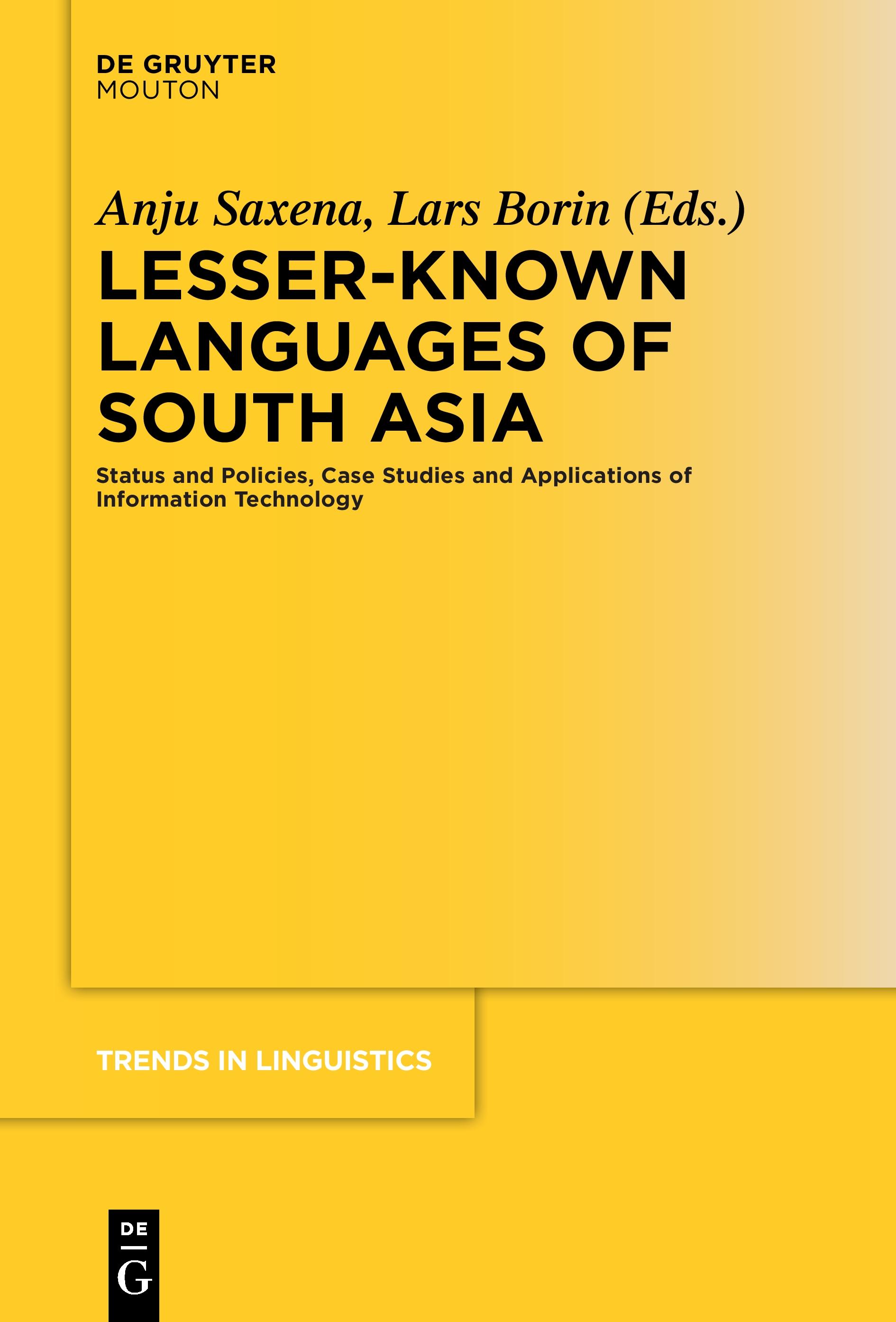 Lesser-Known Languages of South Asia