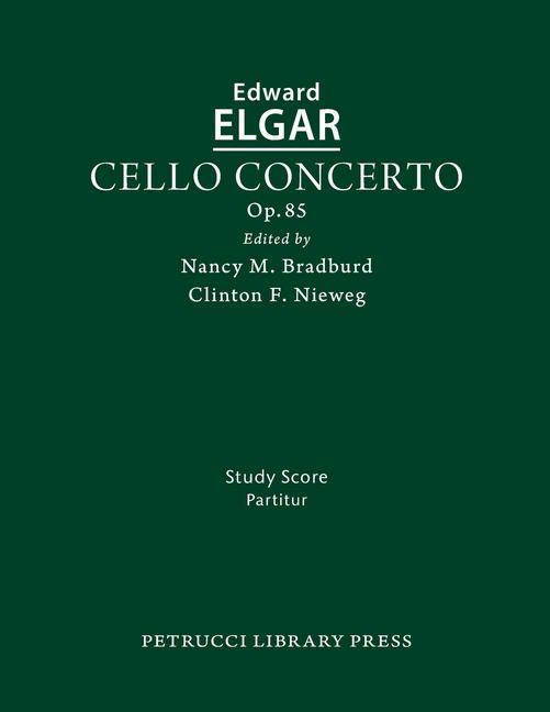 Cello Concerto, Op.85: Study score