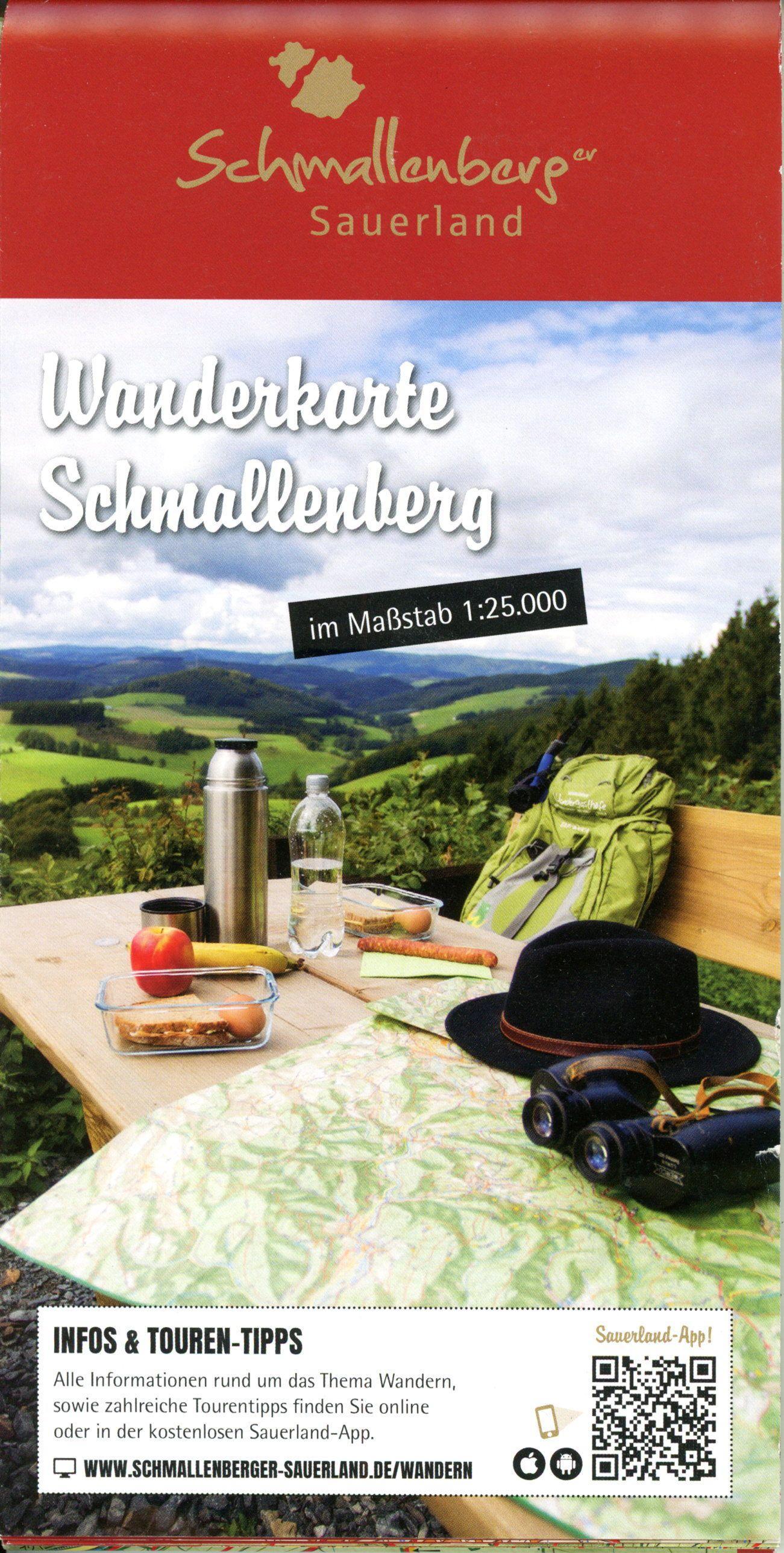 Wanderkarte Schmallenberg