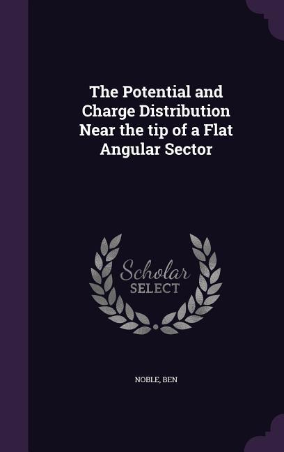 The Potential and Charge Distribution Near the tip of a Flat Angular Sector