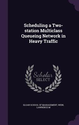 Scheduling a Two-station Multiclass Queueing Network in Heavy Traffic