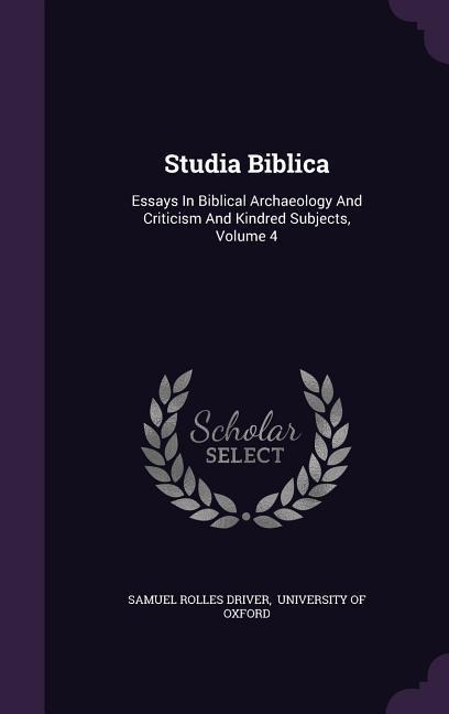 Studia Biblica